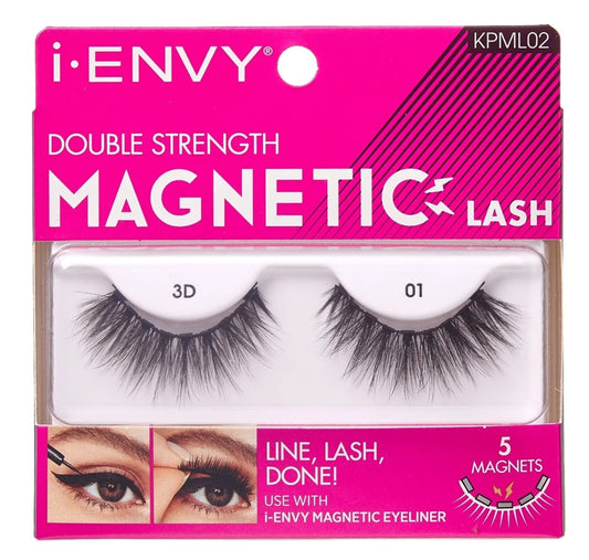 I Envy Magnetic 3D 01 Lashes (Pack of 3)